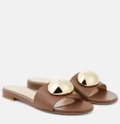 ジャンビトロッシ（Gianvito Rossi）　ミュール　ブラウンのサムネイル