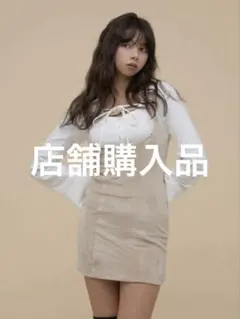 新品タグ付き】Betty shirring mini dress - メルカリ