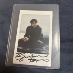 コンユ 直筆サイン