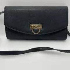 【美品】ブラック ハンドバッグ エレガント