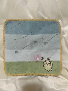 ちいかわ タオルハンカチ うさぎ ちいかわそよかぜ