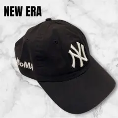 美品 ニューエラ キャップ NYロゴ 黒 帽子 ワンサイズ 男女兼用 MoMA