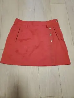 美品　アディダス adidas　ゴルフスカート　ピンク