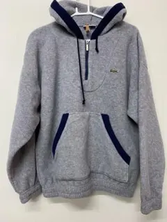 地域限定送料無料‼️CHEMISE LACOSTE フリース　ハーフジップ