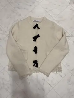 ZARA リボンニット