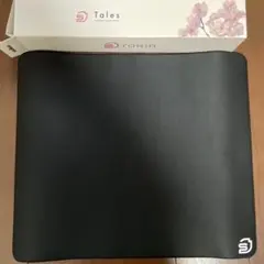 Tales ゲーミングマウスパッド 420×490 大型 ブラック