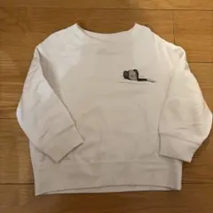 UNIQLO トレーナー 100 ホワイト　KAWS