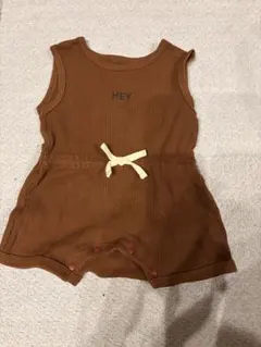 BREEZE ブラウンロンパース 70