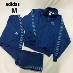 アディダス　トレフォイル　ロゴテープ　セットアップ　Mサイズ　トラックジャケット