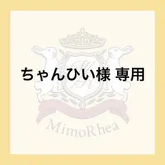 ちゃんひい様 専用★速達★