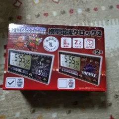 特価★JUGGLER 横型電波クロック2 GOGO CHANCE