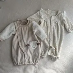 2wayオール　ドレスオール　50-60 冬生まれ　ベビー　赤ちゃん　新生児