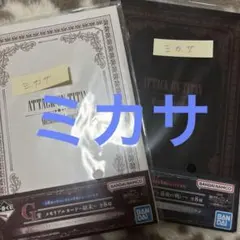 ミカサ 一番くじ 進撃の巨人～地鳴らし～