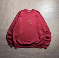XL 90s フルーツオブザルーム ハーフジップスウェット US NAVY - メルカリ