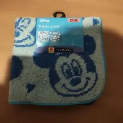 Disney ミッキーマウス タオルハンカチ 2枚組のサムネイル