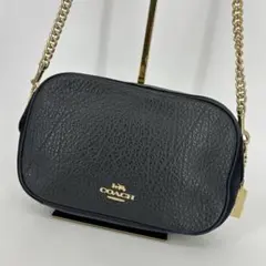 COACH コーチ キスロック がま口 チェーン ショルダーバッグ c1451