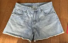 ショートパンツ　デニム　LOWRYSFARM