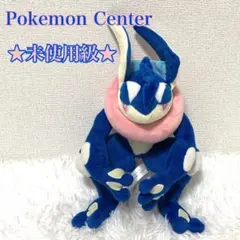 ★未使用級★ Pokemon Center ゲッコウガ ぬいぐるみ 可動式