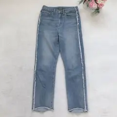 ベイフロー デニムパンツ レディース ボトム ジーンズ カジュアル シンプル 青