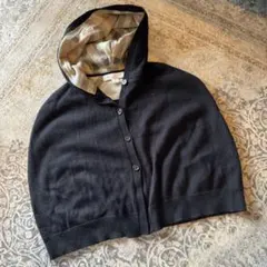 BURBERRY CHILDREN フード付きポンチョ 24M