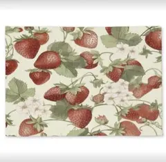 いちご柄 ランチョンマット 45cm x 30cm