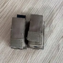 サバゲー用 ダブルマガジンポーチ タンカラーのサムネイル