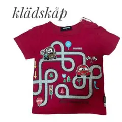 クレードスコープ ディズニー カーズ Tシャツ 90 赤　レッド　保育園