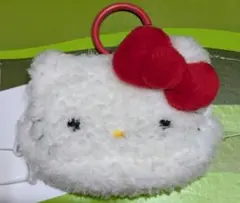 Hello Kitty ボア素材 ミニポーチ新品未使用品タグ付き正規品