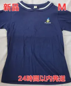 ディズニー ドナルド Tシャツ セーラー　Mサイズ ネイビー　半袖　夏