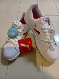 PUMA スニーカー ホワイト レッド