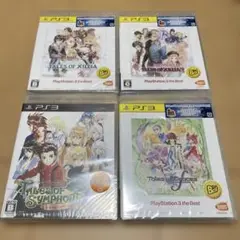テイルズ オブ シンフォニア ユニゾナントパック他テイルズ未開封4本セット