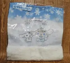 シナモロール バッグ 雪の結晶デザイン