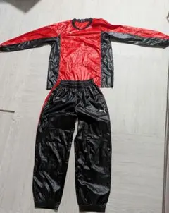 PUMA プーマ ウインドブレーカー 上下セット 赤黒 スポーツウェア