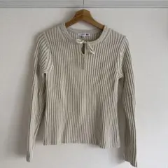 JW ANDERSON UNIQLO リブタイネックセーター