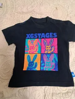 X-girl Stages ポップアート柄 Tシャツのサムネイル
