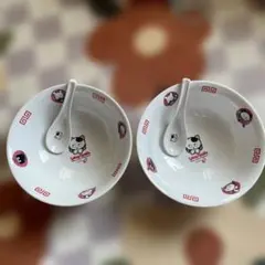 タマ＆フレンズ　ラーメンどんぶり　レンゲのサムネイル