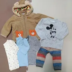 アウター.長袖肌着.トレーナー.ズボン 80 まとめ売り男の子