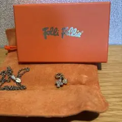 Folli Follie 925 18金ペンダントトップ(ネックレスおまけ)