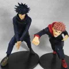 虎杖悠仁 伏黒恵 呪術廻戦 呪祓ノ術 フィギュア 2種 まとめ売り