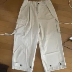 ホワイト カーゴパンツ 4ポケットのサムネイル