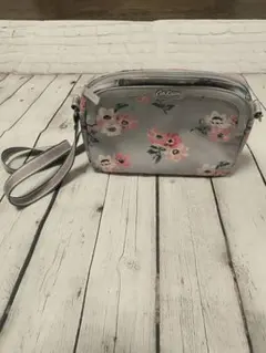 Cath Kidston ショルダーバッグ グレー 花柄 キャスキッドソン