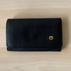 ミラ ショーン　キーケース　本革　5連　mila schon 黒　美品