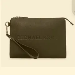 MICHAEL KORS ブラック クラッチバッグ