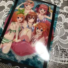 きゃらっとくじ 五等分の花嫁 五月 一花 A3クリアポスター - メルカリ