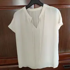 ROPÉ PICNIC アイボリー ノースリーブブラウス 40