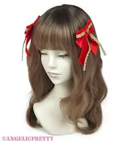 レースハートチャーム♡ベルリボンクリップセットのサムネイル