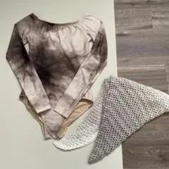 just a corpse バレエ オフショルダー 長袖レオタード