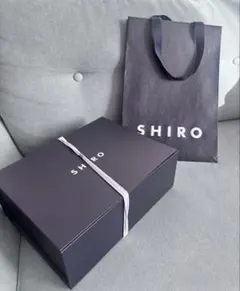 SHIRO ネイビー ギフトボックス