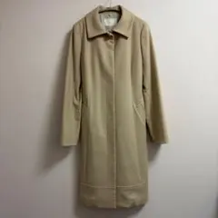 NATURAL BEAUTY ナチュラルビューティー　カシミヤ混コート 40