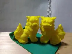 沖縄　シーサーのスマホスタンド　３ｄプリンター製